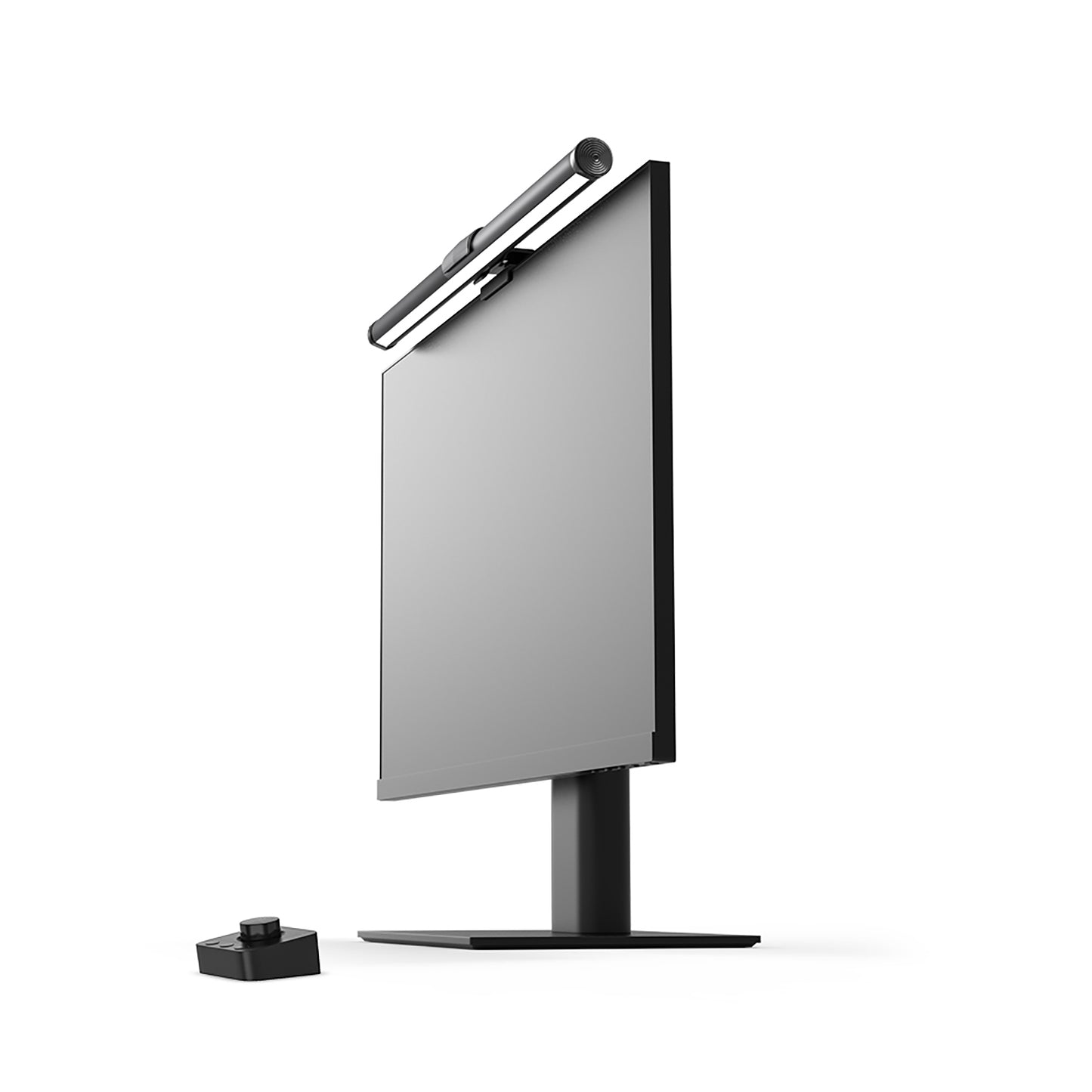 OGEDNAC Screen Monitor Light Bar, Touch/Wireless Remote Control Eye Protection Anti-Glare Adjustable Color Temperature Dimmable USB e-Reading Light for Home Office Desk PC Computer, Black