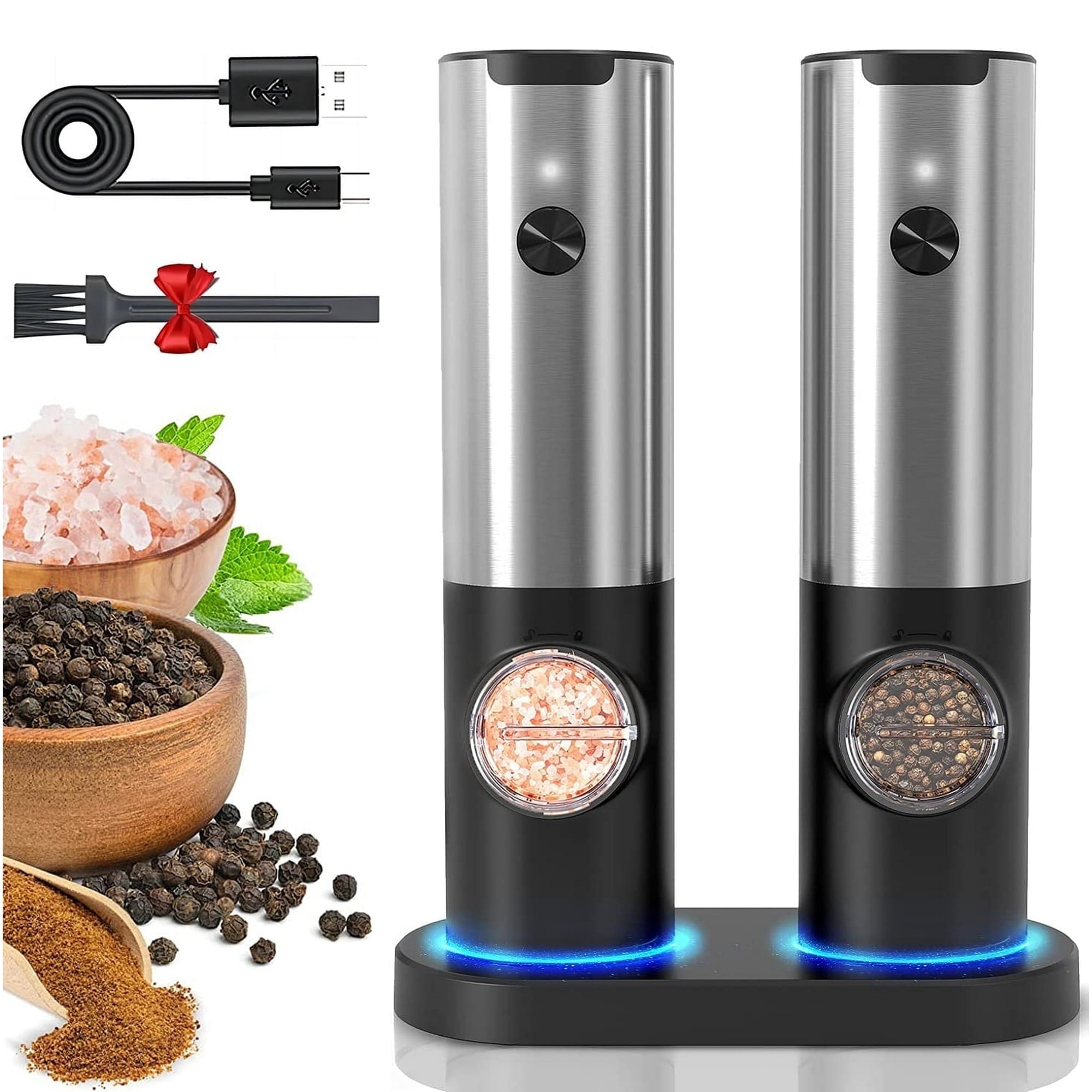 Electric Salt and Pepper Grinder - Thumbnail 3